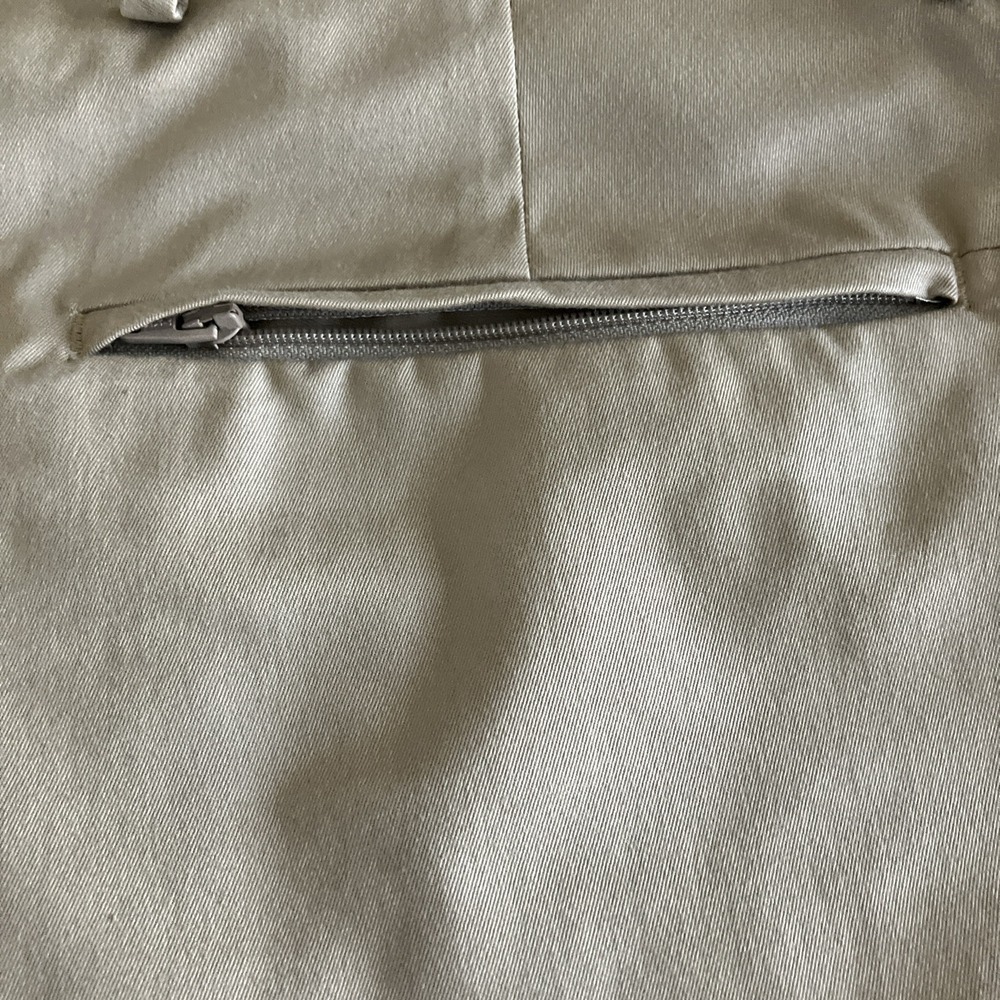 Banana Republic Mens Beige Stretch Mid-Rise Aiden Slim Chino Shorts Size 33 - Picture 5 of 6